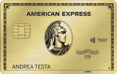 Carta American Express Oro
