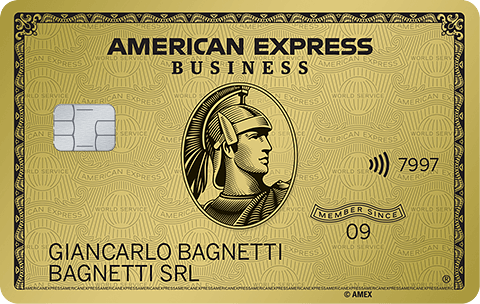 Carta American Express Oro Business