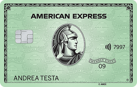 Carta American Express Verde